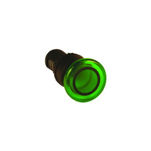 Кнопка SW2C-MD "Грибок" зеленая с подсв. 220В NO /EKF PROxima/ (10)