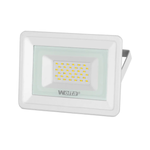 Прожектор LED  30Вт 5700K  2700Лм 180-240В 180х172х32мм IP65 БЕЛЫЙ (WFL-30W/06W) /WOLTA/ (20)