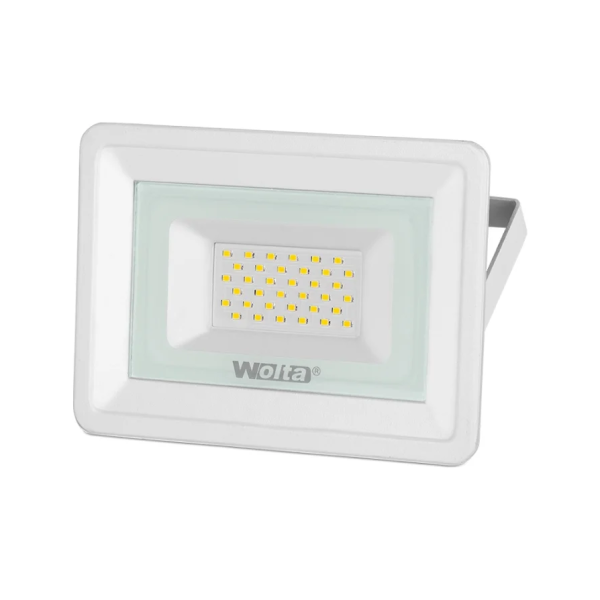 Прожектор LED  50Вт 5700K  4500Лм 180-240В  215х206х35мм  IP65   БЕЛЫЙ (WFL-50W/06W)  /WOLTA/