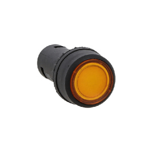 Кнопка SW2C-10D желтая с подсв. 220В NO /EKF PROxima/ (10)