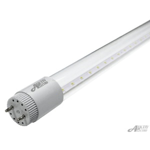 Лампа LED  Т8, 60cм, 10Вт G13 6500К 220-240В  800Лм прозрачная /AKTIV/  (25)