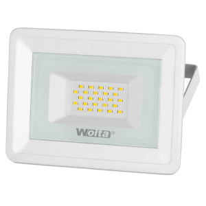 Прожектор LED  10Вт 5700К 900Лм 180-240В 115х112х27мм IP65 БЕЛЫЙ (WFL-10W/06W) /WOLTA/ (40)