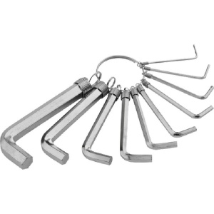 Набор ключей имбусовых HEX, 1,5-10мм, никелирован. 10 шт.((112685)) /SPARTA/ (10)