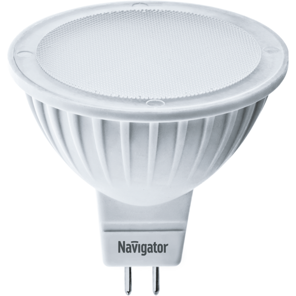 Лампа LED  JCDR-MR16  7Вт GU5.3  3000К  220-240В 500Лм диммир. /NAVIGATOR/ (61382)