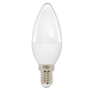 Лампа LED свеча  8Вт E14 6500K 176-264В 640Лм С37 /ОНЛАЙТ/  (10/100)