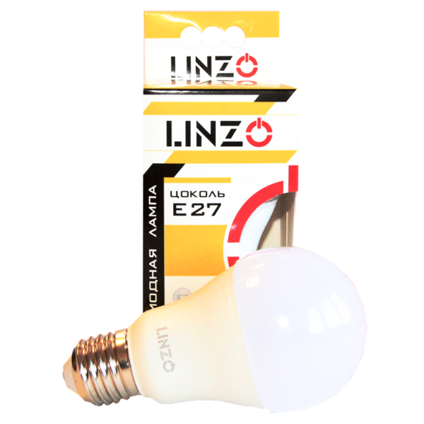 Лампа LED  А60 13Вт E27 6500K 150-265В 1105Лм /LINZO/(10/100)
