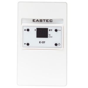 Терморегулятор элект. о/п 4кВт  аналог UTH 170, белый, выносной датчик t, E-37 /EASTEC, Корея/