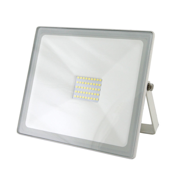 Прожектор LED-SMD-slim  50Вт 6500К 4000Лм 220-240В 182х162х35мм IP65 БЕЛЫЙ СДО-5 /AKTIV/ (30)