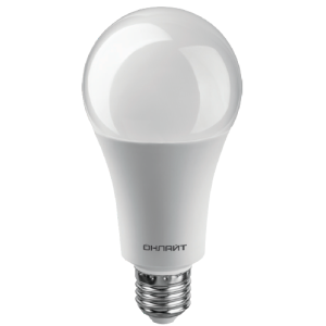 Лампа LED  А60 25Вт E27 6500K 176-264В 2100Лм /ОНЛАЙТ/ (61955) (100)