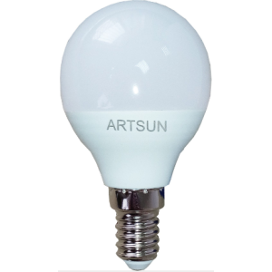 Лампа LED шарик 11Вт E14 6500K 220-240В  935Лм P45 /ARTSUN/ (10/100)