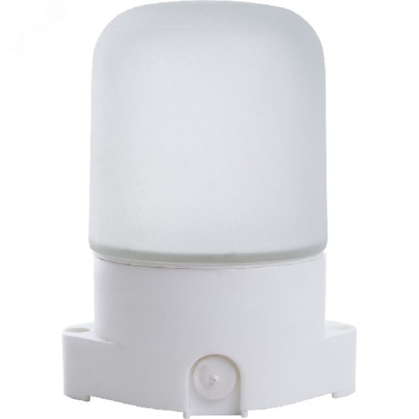 Светильник для бани/сауны НПБ-400  60Вт, стекло IP54 белый, термопластик t до 125°C /WELT/ (16)