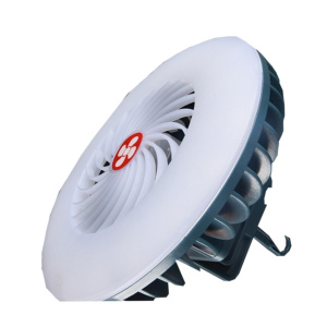 Фонарь LED 2 реж., аккум. 1,2х2А/ч,  зарядка от microUSB, IP65, 3 реж.вентил., индикатор батареи (GD9) /EVOSTAR/ (10)
