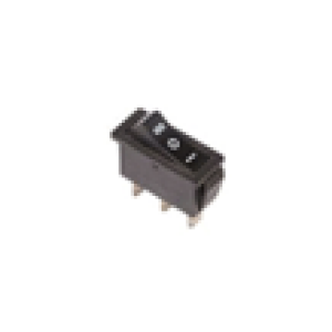 Выключатель для ЭВН 1-клавишный 25х31мм (10А 250В, 3 положения ON-OFF-ON)/Rexant/