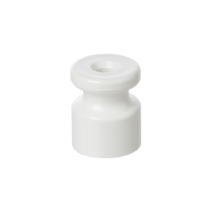 Изолятор пластиковый белый (для "ВИВИ") (100шт/уп) /TDM/