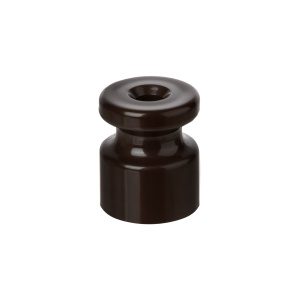 Изолятор пластиковый коричневый (для "ВИВИ") (100шт/уп) /TDM/