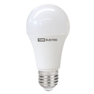 Лампа LED  А60 11Вт Е27 4000К 12-24В (аналог МО) /TDM/