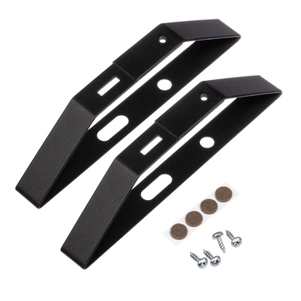 Ножки для конвекторов ЭК-С комплект в черном цвете /TDM/